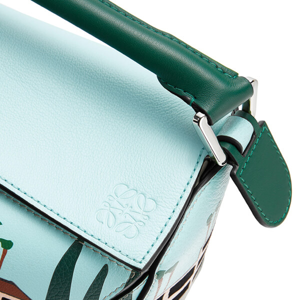 ロエベ L.A. シリーズ パズルバッグ スモール クラシックカーフ 偽物 A510S21X01